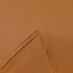 sancua Fall Tablecloth Rectangular - 60 x 84 Inch - Stain and Wrinkle Resistant Polyester Fabric Rectangle Table Cloth, Thanksgiving Table Cover for Dining Tables, Buffet Parties, Bronze