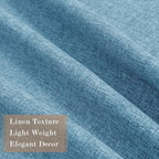 150 Inches Extra Wide Room Divider Draperies, Pinch Pleat Drapes, Absolutely Blackout Sliding Door Drapery, Total Privacy Ceiling Track Curtains, 150" W by 102" L, Blue (1 Panel)