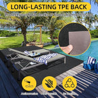 Marine Carpet, 5 FT x 25 FT Black Indoor/Outdoor Rug, 0.2" Thick, Non-Slip, Waterproof