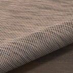 Nourison Home Positano 8' Runner Natural Fabric Modern Area Rug (8' Runner)