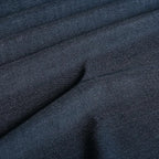 Vision Home Navy Blue Pinch Pleated Full Blackout Curtains Linen Blended Room Darkening Window Curtains 112 inch for Living Room Bedroom Thermal Insulated Pinch Pleat Drapes with Hooks 60" Wx112 Lx1