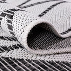 Keen Home Design Terrace Outdoor Area Rug - 5x8 Washable Indoor/Outdoor Rug for Patio, Kitchen, Balcony, Beach, Garden, Deck and Porch, Size: 5'3"x7'7"