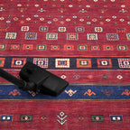 Keen Home Design 2x3 Rug - Machine Washable Entry Rug with Non-Slip Backing, Ideal for Enteryway, Kitchen, Bathroom, Laundry Room - Vintage, Easy Clean, Durable, Low Pile Rug - (2' x 3')
