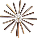 Stanwood Wind Sculpture: Kinetic Copper Dual Spinner - Double Windmill Spinner