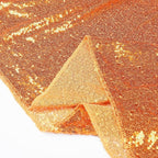 SquarePie Sequin Tablecloth 50 x 72 Inch Orange Sparkly Table Cloth for Halloween Thanksgiving Party Decoration