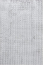nuLOOM 3'9' x 6' Cozy Plush Area Rug, Machine Washable, Non-Slip, Soft Fluffy Shag Carpet for Living Room Bedroom Kids Room Nursery Home Decor, Jeni Silver