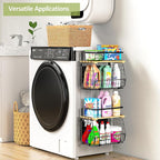 Magnetic Shelf for Fridge: Fruit Potato and Onion Storage Bin - Magnetic Spice Rack for Refrigerator & Kitchen Counter - Pantry Organizers and Storage