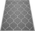 Cosyearn Door Mat, Front Door Mat, 46x35, Welcome Mats for Entryway,Garage,High Traffic Areas, Jumbo Size, Doormat Entrance, Waterproof Mat, Easy Clean, Outdoor Indoor Floor Mat,Non Slip (Grey)