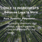 Kids Fluoride Free Bamboo Salt Toothpaste with nHA - Pure Dew | Nano Hydroxyapatite, Remineralizing, Strengthening Enamel for First Teeth, Safe to Swallow (3oz)