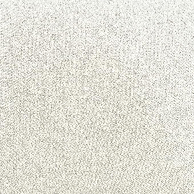 Amazon Basics Small Ottoman Foot Rest, Mid-Century Modern X Square Polyester Foot Stool, Linen, Ivory White, 18"D x 19.8"W x 18.3"H (Previously Rivet Brand)