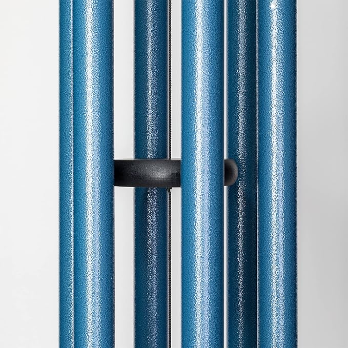 Corinthian Bells by Wind River - 50 inch Sky Blue Wind Chime for Patio, Backyard, Garden, and Outdoor Decor (Aluminum Chime) Made in The USA