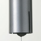 Woodstock Chimes Heroic Windbell Wind Chime for Outside 40" Large Silver,Deep Tone Sound, Outdoor Decor for Patio, Porch, Garden HWLAS