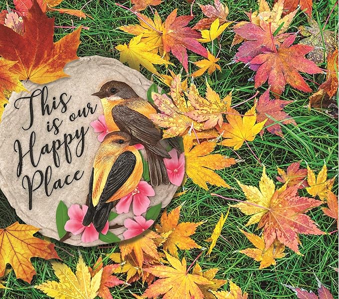 Spoontiques -Garden Décor - Turtle Stepping Stone - Decorative Stone for Garden