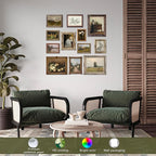 LANCHI95 12 Pcs Vintage Wall Art Decor, Vintage Art Prints, Vintage Posters for Room, Moody gallery wall art, Eclectic French Country Pictures Wall Decor for Bedroom (UNFRAMED)