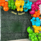 Tropical Balloons 12 Inch Summer Hawaiian Hot Pink Orange Teal Yellow Green Colorful Latex Party Balloon Multicolor for Luau Pool Aloha Beach Birthday Baby Shower Wedding Party Decoration