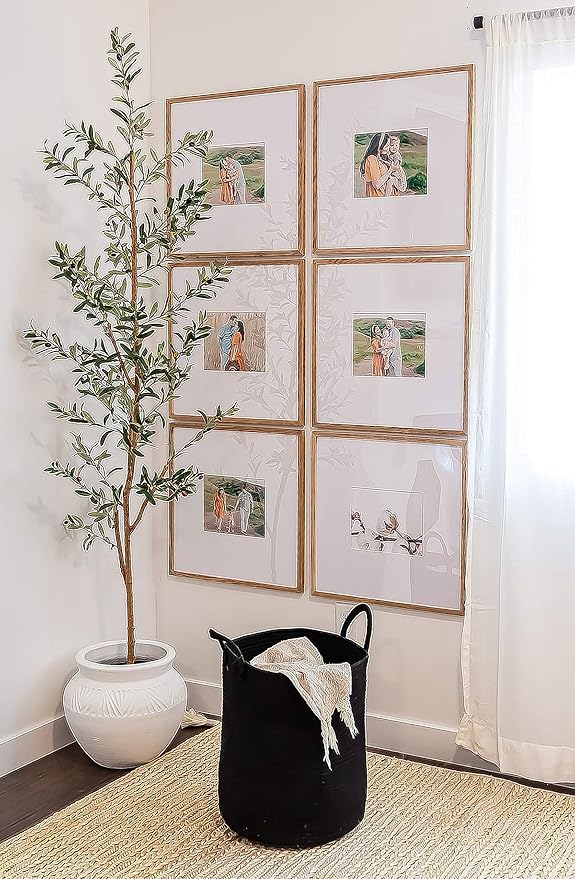 OrganiHaus Woven Laundry Basket - Large Round Black Rope Basket for Dirty Clothes, Blankets, Toys & Nursery Organizers - 38x45cm