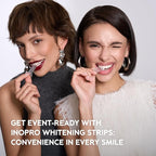 Natural Teeth Whitening Strips Kit 14 Treatments - Sensitive Teeth Whitener, Peroxide Free, Enamel Safe White Strips - Instant Teeth Whitening Without The Harm (28 Strips)