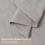 150 Inches Extra Wide Room Divider Draperies, Pinch Pleat Drapes, Absolutely Blackout Sliding Door Drapery, Total Privacy Ceiling Track Curtains, 150" W by 102" L, Browish Grey (1 Panel)