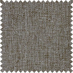 Macochico Pinch Pleated Blackout Linen Curtains 96 Inches Long 100% Light Blocking Burlap Curtains for Bedroom Living Room Thermal Window Panels with Tieback 72”Wx96”L Light Brown 1 Panel