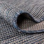 Keen Home Design Terrace Outdoor Area Rug - 8x10 Washable Indoor/Outdoor Rug for Patio, Kitchen, Balcony, Beach, Garden, Deck and Porch, Size: 7'7"x10'