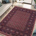 Keen Home Design 3x5 Rug - Machine Washable Entry Rug with Non-Slip Backing, Ideal for Enteryway, Kitchen, Bathroom, Laundry Room - Vintage, Easy Clean, Durable, Low Pile Rug - (3' x 5')