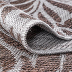 Keen Home Design Terrace Outdoor Throw Rug - 3x5 Washable Indoor/Outdoor Rug for Patio, Kitchen, Balcony, Beach, Garden, Deck and Porch, Size: 3'x5'