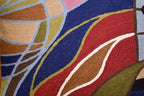 Hundertwasser Modern Pillow Cover Contemporary Pillowcase Accent Outdoor Pillows Abstract Couch Cushion Farmhouse Throw Pillows | Mid Century Chair Cushions | Handmade Wool Size 18x18
