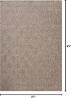 Loloi Amber Lewis Topanga Collection TOP-06 Natural/Mist 2'-3" x 3'-9" Indoor/Outdoor Area Rug