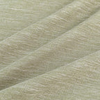 MYSKY HOME Sage Green Sheer Curtains Short Window Treatment Panels Light Filtering Semi Sheer Curtains Boho Farmhouse Style Texture Soft Touch Kitchen Drapes Set, 50" Wide x 63" Long, 2 Panels