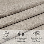 Linen Upholstered Headboard King/Cal King Size Latest Model Wall Mount, Bed Frame Mount, Featuring High-Density Sponge Padding, Luxury Texture Easy Assembly Comfort and Style-Linen