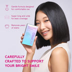 Teeth Whitening Strips 21 Treatments Kit - Teeth Whitener, Peroxide Free, Enamel Safe Green Whitestrips, Deep Stains Removal - Instant Teeth Whitening Without The Harm (42 Strips)
