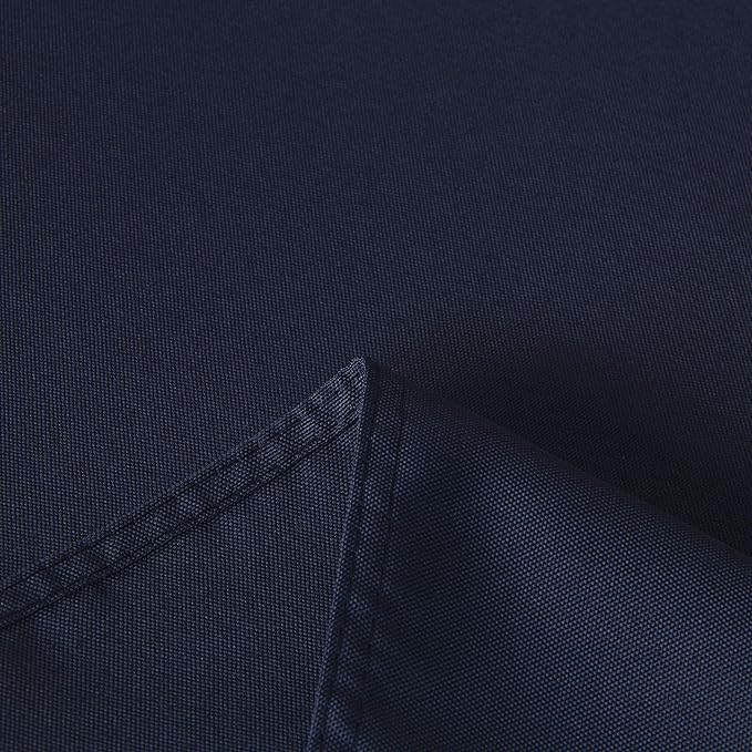 sancua Rectangle Tablecloth - 54 x 78 Inch - Stain and Wrinkle Resistant Washable Polyester Table Cloth, Decorative Fabric Table Cover for Dining Tables, Buffet Parties and Camping, Navy