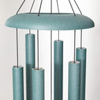 Corinthian Bells by Wind River - 36 inch Patina Green Wind Chime for Patio, Backyard, Garden, and Outdoor Decor (Aluminum Chime) Made in The USA