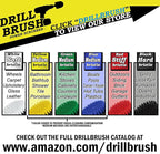 Variety Multi-Pack Drill Brush Attachments for Cleaning Car, Truck, Carpet, Boat, Bathroom, Kitchen, Grill, Griddle - Drill Brush for Car Detailing Kit - Grill Cleaning Kit - Grilling Accessories