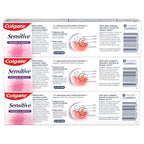 Colgate Sensitive Toothpaste with Whitening, Prevent and Repair, 6 Ounce, 3 Pack