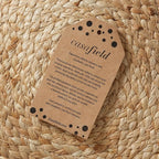Casafield Hand-Braided Jute Pouf Ottoman Footrest, 19" Round x 10-1/2" High, Natural Woven Boho Floor Cushion, Home Decor for Living Room, Bedroom, Apartment