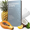 Natural Teeth Whitening Strips Kit 21 Treatments - Sensitive Teeth Whitener, Peroxide Free, Enamel Safe White Strips - Instant Teeth Whitening Without The Harm (42 Strips)