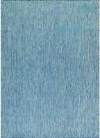 Washable Indoor Outdoor Rug 9x12 Weather Resistant Area Rugs Modern Solid for Porch Deck Balcony Backyard Patio Outside Carpet (9 X 12 Aqua Blue)