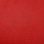 MarCielo 3-Piece Christmas Quilt 100% Cotton Oversized Bedspread Lightweight Coverlet Embroidery Christmas Tree Pattern Bedding Set (TC Red, Oversized King (118"x106"))