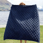 Bedsure GentleSoft Twin Blanket for Bed Navy Blue - Super Soft Cozy Blankets for Women Men Girls, Cute Fuzzy Fleece Throws for Bedroom Couch, 60x80 Inches