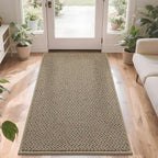COSY HOMEER-Door-Mat 36"x60" Non Slip Absorbent Entryway Rugs Dirt Trapper Doormats Washable Entrance Mats Low Pile Welcome Floor Mat for Front Back Door and Entry Mats,Taupe