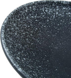 Oval Ceramic Decorative Bowl, Key Dish for Entryway Table, Small Home Decor Accent, Trinket Tray for Office Home Decor Gift (10'' Snowflake Gray without Glaze Layer)