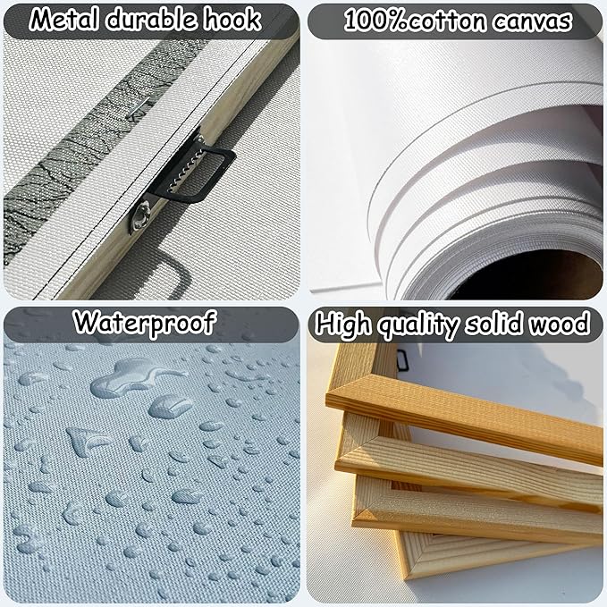 AJAZIKO Large Art For Wall Abstract Wall Decor Blue Modern Art Wall Decor Artwork For Walls Living Room Office Pictures For Wall Navy Gold Contempor Decorations For Bedroom Size 29x58