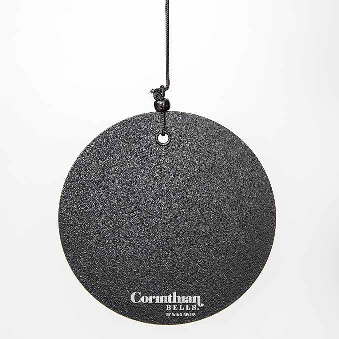 Corinthian Bells by Wind River - 30 inch Black Wind Chime for Patio, Backyard, Garden, and Outdoor Decor (Aluminum Chime) Made in The USA