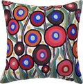 Floral Poppy Pillow Cover White Red Floral Outdoor Pillowcase Suzani Accent Chair Cushion Flower Accent Couch Pillowsham Boho Florals Chair Hand Embroidered 18x18 Inch