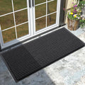 Yimobra Outdoor Door Mat - Waterproof Non Slip Entrance Mat 47x24 Grey