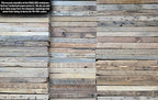Urban Legacy Deep Floating Shelves | Reclaimed Barn Plank Deep Floating Shelves with Low Profile Brackets | High Weight Capacity (36" x 11" x 2")