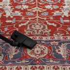 Keen Home Design 5x7 Rug - Machine Washable Area Rug with Non-Slip Backing, Ideal for Living Room, Dining Room, Bedroom - Vintage, Easy Clean, Durable, Low Pile Rug - (5' x 7')