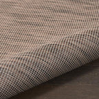 Nourison Home Positano 8' Runner Natural Fabric Modern Area Rug (8' Runner)