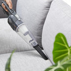 Amazon Basics 2-in-1 Corded Stick Vacuum Cleaner, Convertible to Handheld, Lightweight (3.9 LBS), with Washable HEPA Filter, Crevice Tools, 0.5L Dust Cup, 19.7-Ft Cord, 300W, Black